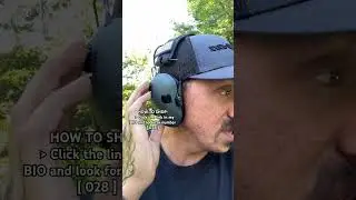 Save your hearing at the range! 🔫🎧 #walkersrazor #shootingrange #huntinggear #earprotection #amazon