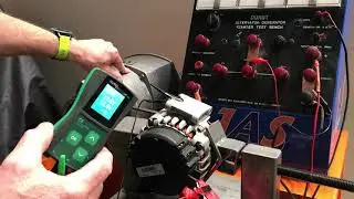 Testing Com & LIN type Alternators with JAS AD100 Computer Controlled Alternator Tester