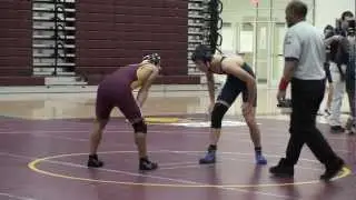 INTENSE BATTLE for the PIN Dean Baynon Wrestling