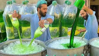REFRESHING PAKOLA JUICE MAKING | INSANE STREET FOOD IN PAKISTAN! ULTIMATE STREET FOOD COMPILATION