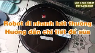 Robot Chạy nhanh , Sửa Robot onson d382 pro, Robot GooVi d382. Robot lao đi nhanh