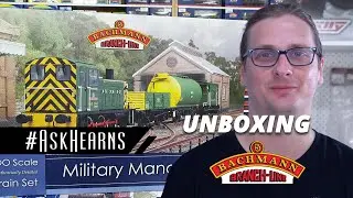 Unboxing Bachmann Branchline OO - Military Manoeuvres Train Set | #askHearns