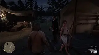 Red dead redemption 2 : When arthur try to flirt with dutch's wife