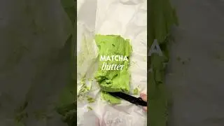 How to Make Matcha Butter 🧈 🍵 Full recipe is on my blog (link in bio)! #matcha #matcharecipes