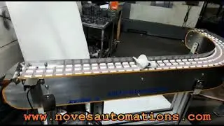 Modular Belt 90 Degree Conveyor # Noves Automations Bangalore