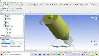 Tutorial Ansys Workbench Grid Generation (Design Modeler & Meshing - 3D Drawung Base) Make Cyclone