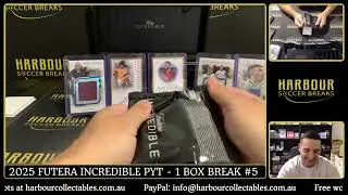 Break #5 - 2025 Futera Incredible PYT 1 Box