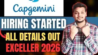 Capgemini Superset Hiring 2026 | Capgemini Exceller Hiring Process | Capgemini Exam , Assessment