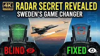 Why Fighter Jets Were Blind by Design (And How Sweden Fixed It) 🇸🇪✈️