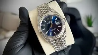 Quick look - Rolex Date Just 41mm Jubilee Blue Dial