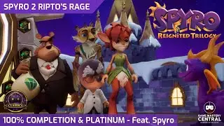 Spyro Ripto's Rage (Spyro 2) — 100% Completion & Platinum Trophy | Reignited Trilogy