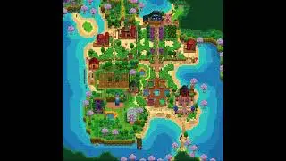 Stardew Valley - Beach Farm Timelapse (Perfection, Year 4)