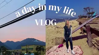 day in my life as a night shift nurse in maui, hawaii - slow morning - surfing - whole foods haul