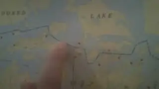 Map Summary of Boundary Waters Trip