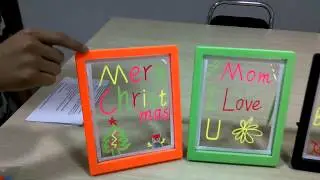 Gift promotion low price led writing board for kids