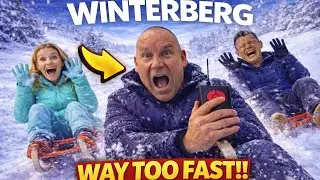 Zimowa jazda na sankach w Winterbergu ❄️🛷 | Jazda na sankach zimą