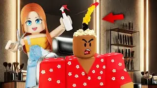#1 HAIRSTYLIST SA BUONG MUNDO | ROBLOX Barber Bus