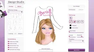 #04# Drawing TOPModel Shirtdesigner Barbie