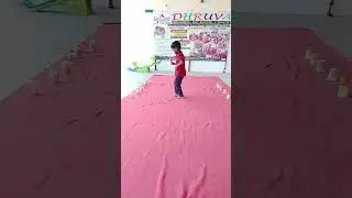 Gross motor skills - Ball holding & walk balancing activity by Dhruva's little champs.