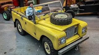 More Mods to the Boom Racing BRX02 Land Rover, Spare Tire Hood Install & Weathering to match