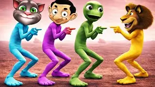 Cartoon Heads on Alien Dancers&hellip; This Shouldn&rsquo;t Work But It Does 😳👽 