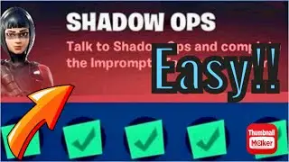 How To Complete Shadow Ops Challenges - Fortnite How to Complete the Impromptu Tactical Questline
