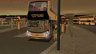 OMSI 2 KMB 3ATENU 143 UJ 674@N260 美孚 Mei Foo &rarr; 屯門碼頭 Tuen Mun Pier Head