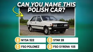 Guess This POLISH CLASSIC Car! Can You Get All 10 Right? 🇵🇱