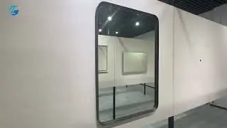 Lofter 24''x36'' Rectangular Bathroom Mirror Metal Frame AZ01