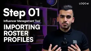 Step 1 - Influencer Management Tool - Importing Roster Profiles