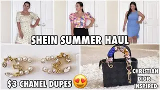 SHEIN SUMMER FASHION TRY ON HAUL | Highend Dupes Finds! | CLOTHES, Handbags, Jewelry, & Accessories