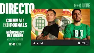 🚨 DIRECTO | Presentación de 'Chimy' Ávila y Pablo Fornals como nuevos jugadores del #RealBetis ⚽💚