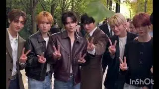 Taehyung At Celine Show Autograph To Army