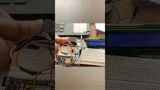 Fringer Print Based Attendance System using ESP32 #esp32project #electronics