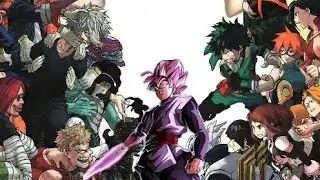 Black Goku en el mundo de Boku no hero academia