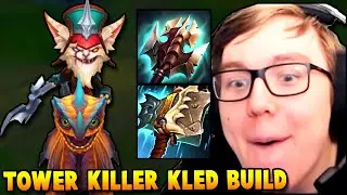 TheBausffs New 6000 HP Tower Killer Kled Build (Perma Hit Towers Ignore Enemies 1 Shot Carries)