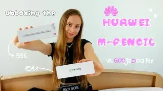 Распаковываем HUAWEI M-PENCIL 🖊️✨+ и сравниваем его со стилусом GOOJODOQ &mdash; действительно ли он стоит шумихи?