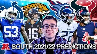My FULL 2021-2022 AFC South Record Predictions! (Colts, Jaguars, Titans, Texans)