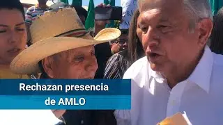 Protestan contra AMLO por Zapata feminizado