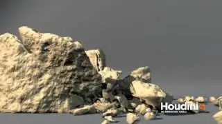 Houdini Voronoi Fracture Explosion