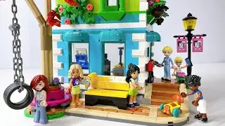 Центр сообщества &laquo;Радуга&raquo; от Lego Friends 🌈 41748 сборка и обзор