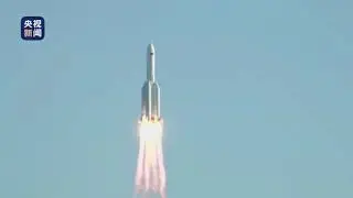 China lanz&oacute; una nueva nave espacial, un pasaporte para vuelos tripulados a la Luna