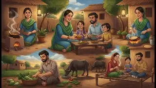 Routine Days | Peaceful Village Family Life | Calm & Cozy Living