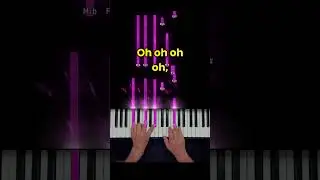 ⚽ PSG - Retour des Ultras version piano FACILE #piano #pianotutorial #pianocover #shorts