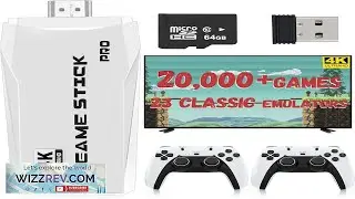 New Retro Game Console Classic Video Games with 4K HDMI 20 000+ Games