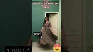 beautiful collection long frock #blogger #clothing #youtubeshorts #subscribers #frocks #mystore#like