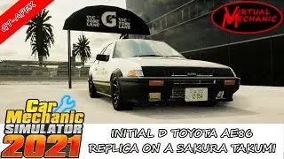 Initial D - Sakura Takumi A.K.A Toyota AE86 Replica build