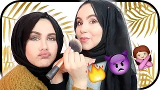 TAG: SISTER DOES MY MAKEUP! | Amina Chebbi
