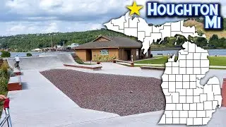 Michigan's Furthest North Skatepark! Houghton Skatepark