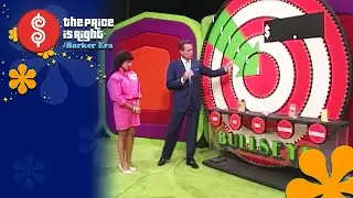Her Collar is Popped, She’s In Hot Pink and She’s Ready to Play Bullseye | The Price Is Right 1985
